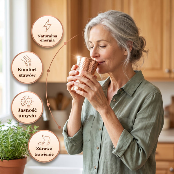 Kubek z Czystej Miedzi